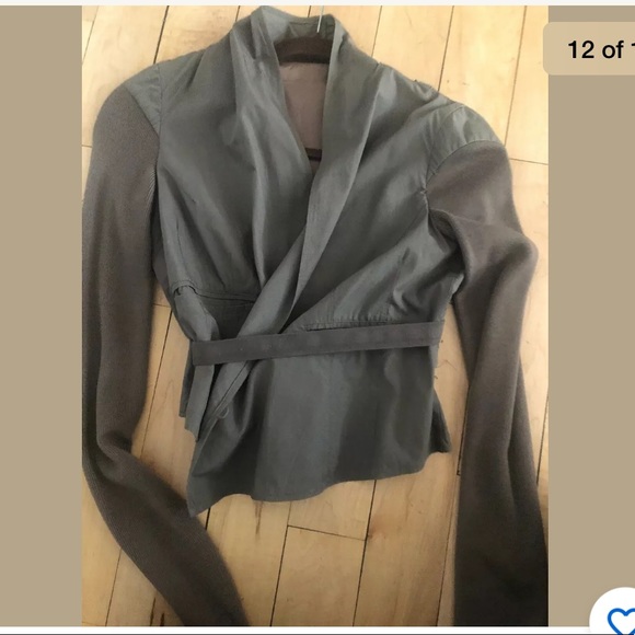 Rick Owens Jacket Sz IT40 - Picture 7 of 16